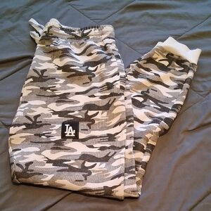 Mens La Camo Joggers - Gray